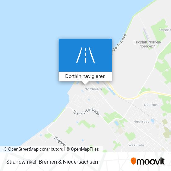 Strandwinkel Karte