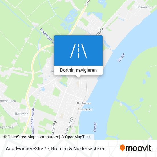 Adolf-Vinnen-Straße Karte