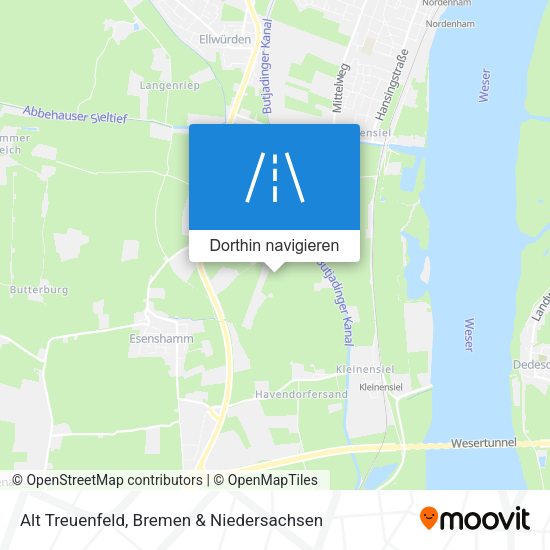 Alt Treuenfeld Karte
