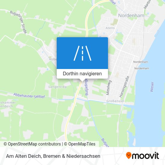 Am Alten Deich Karte