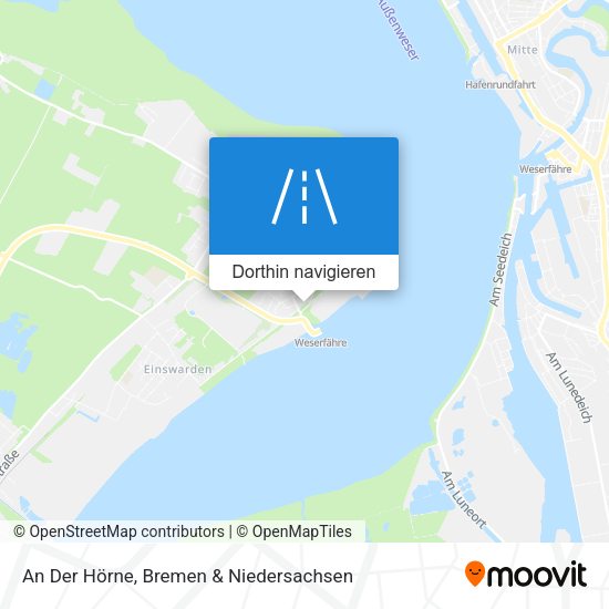 An Der Hörne Karte