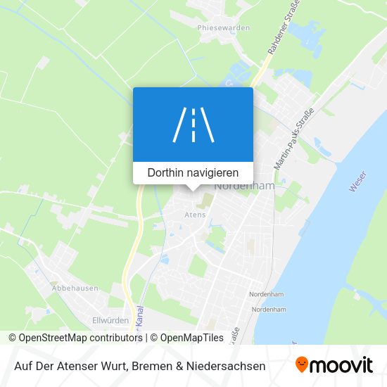 Auf Der Atenser Wurt Karte