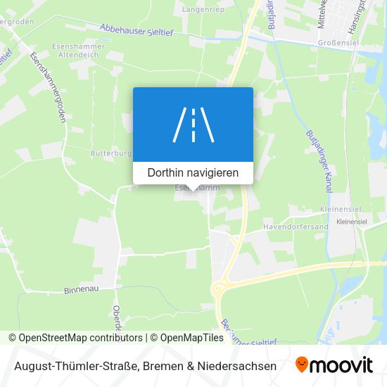 August-Thümler-Straße Karte