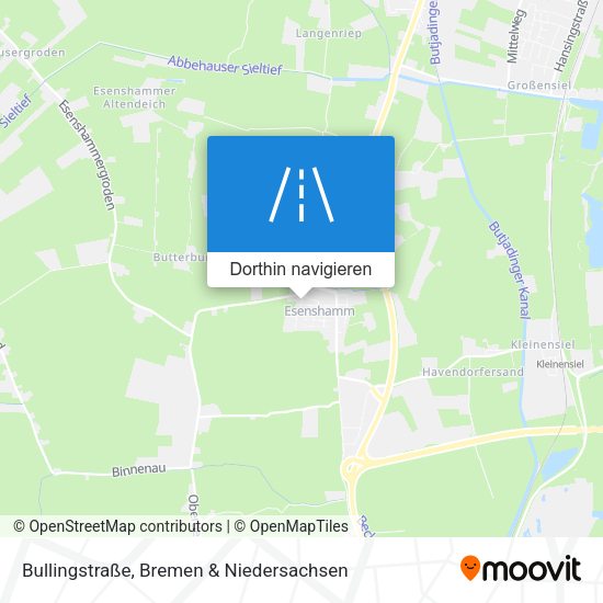 Bullingstraße Karte