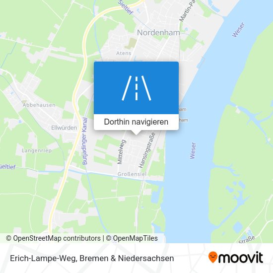Erich-Lampe-Weg Karte