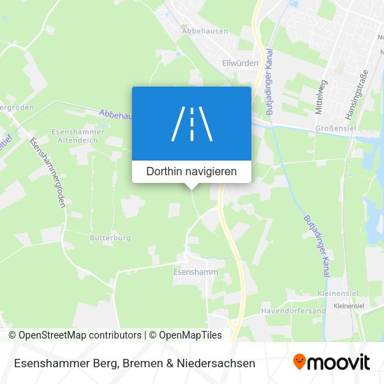 Esenshammer Berg Karte