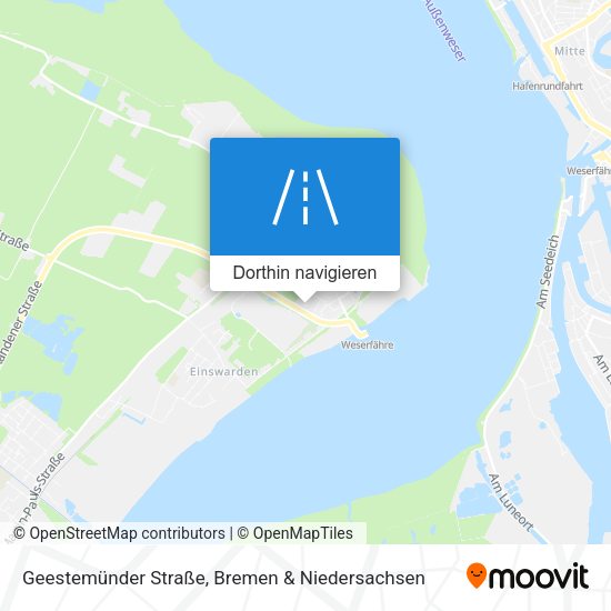 Geestemünder Straße Karte