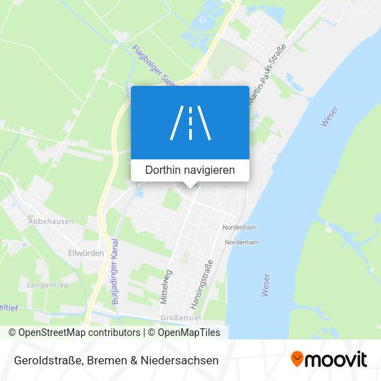 Geroldstraße Karte