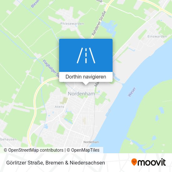 Görlitzer Straße Karte