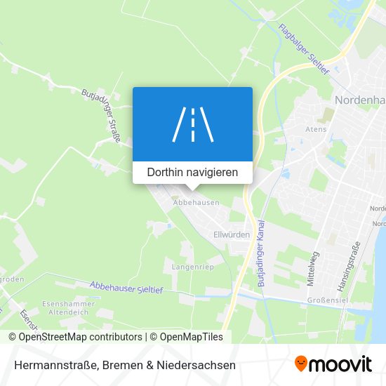 Hermannstraße Karte