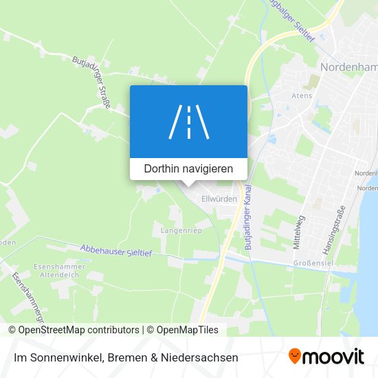 Im Sonnenwinkel Karte