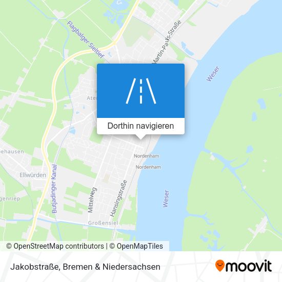 Jakobstraße Karte