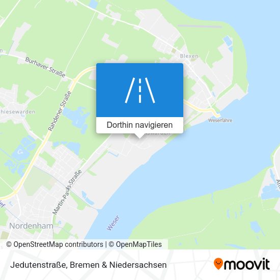 Jedutenstraße Karte