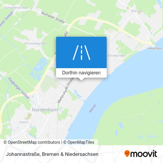 Johannastraße Karte