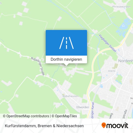 Kurfürstendamm Karte
