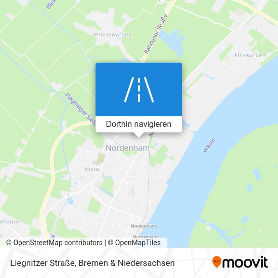 Liegnitzer Straße Karte