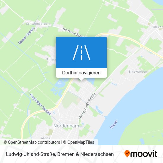 Ludwig-Uhland-Straße Karte