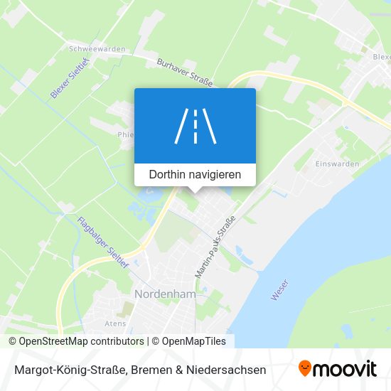 Margot-König-Straße Karte