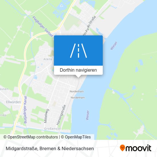 Midgardstraße Karte