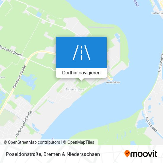 Poseidonstraße Karte