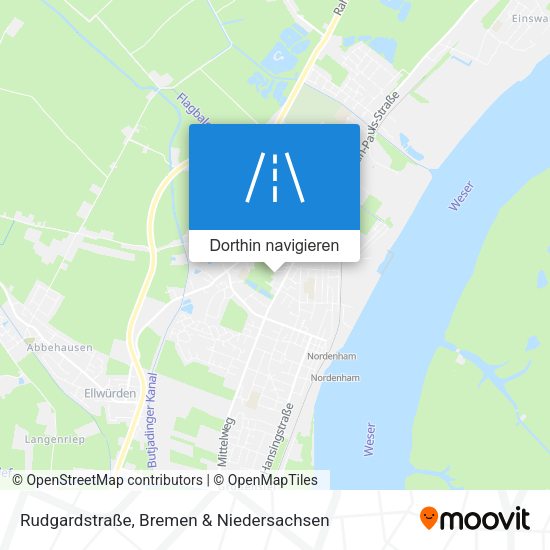 Rudgardstraße Karte