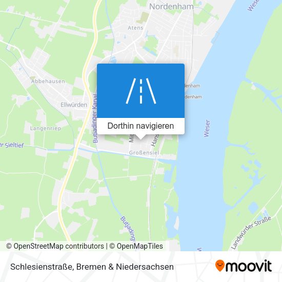 Schlesienstraße Karte