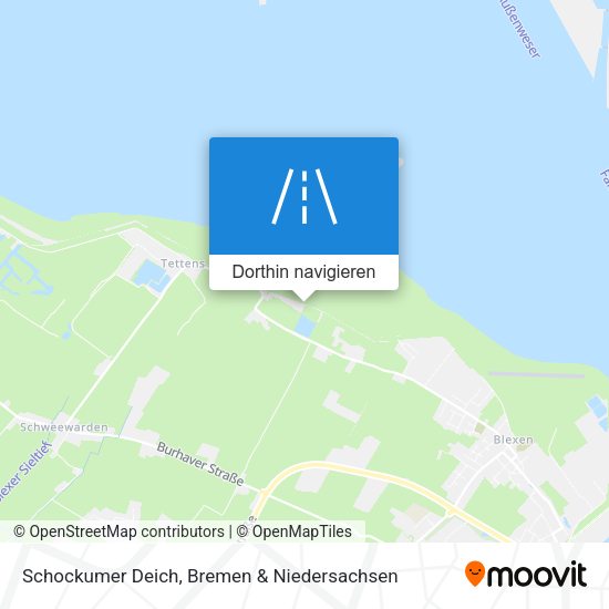 Schockumer Deich Karte