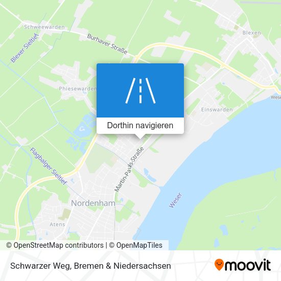 Schwarzer Weg Karte