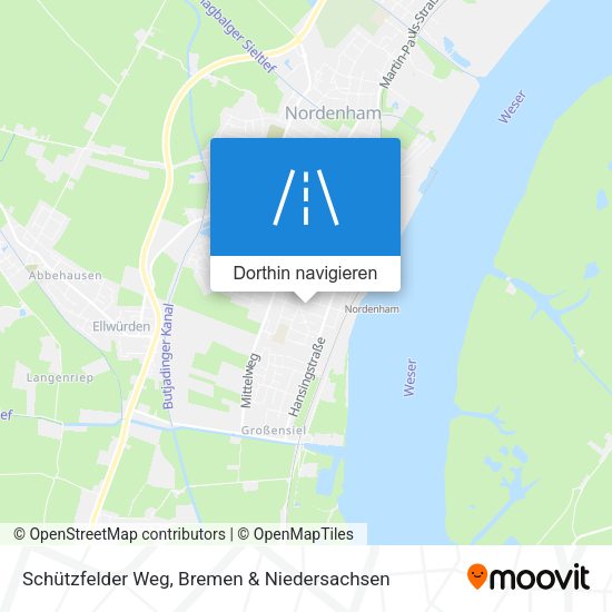 Schützfelder Weg Karte