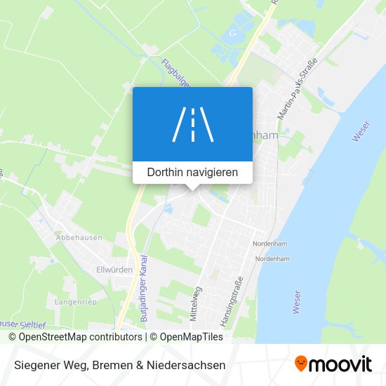 Siegener Weg Karte
