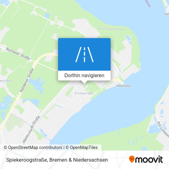 Spiekeroogstraße Karte