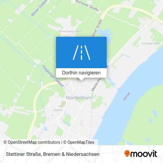 Stettiner Straße Karte