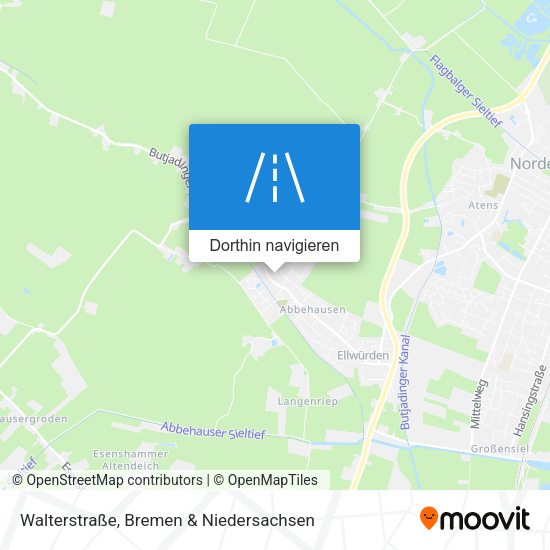 Walterstraße Karte