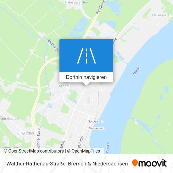 Walther-Rathenau-Straße Karte