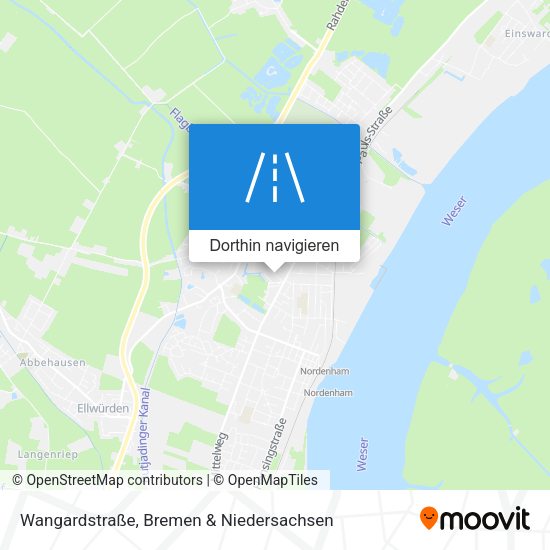 Wangardstraße Karte