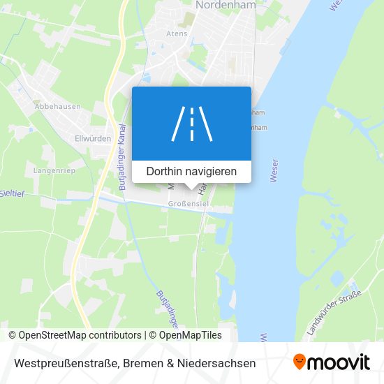 Westpreußenstraße Karte