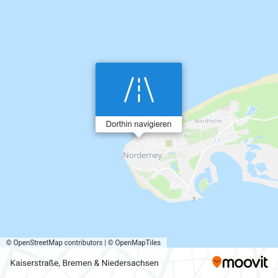 Kaiserstraße Karte