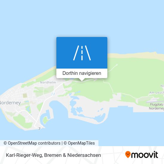 Karl-Rieger-Weg Karte