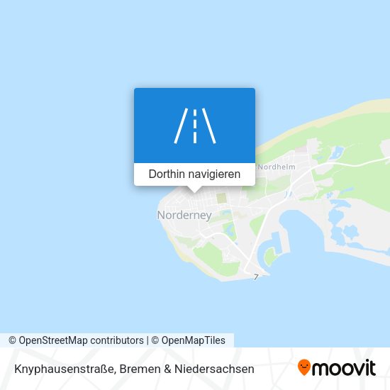 Knyphausenstraße Karte