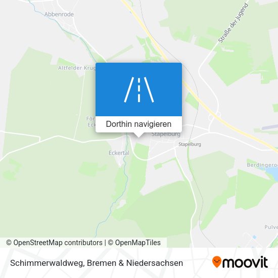 Schimmerwaldweg Karte