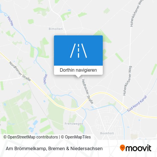 Am Brömmelkamp Karte