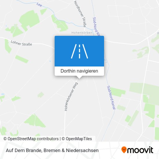 Auf Dem Brande Karte