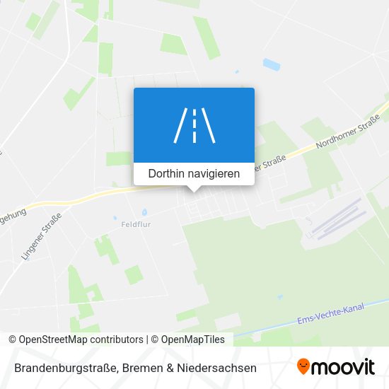Brandenburgstraße Karte