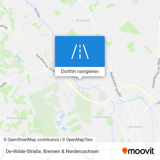 De-Wilde-Straße Karte