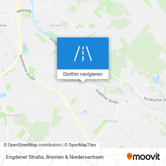 Engdener Straße Karte
