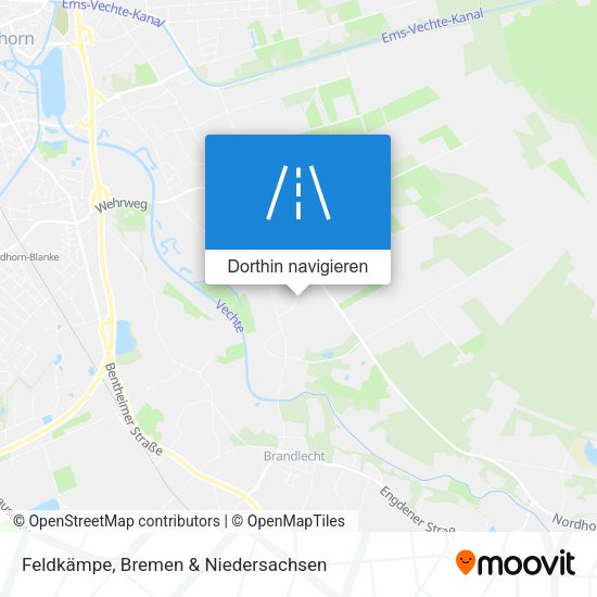 Feldkämpe Karte