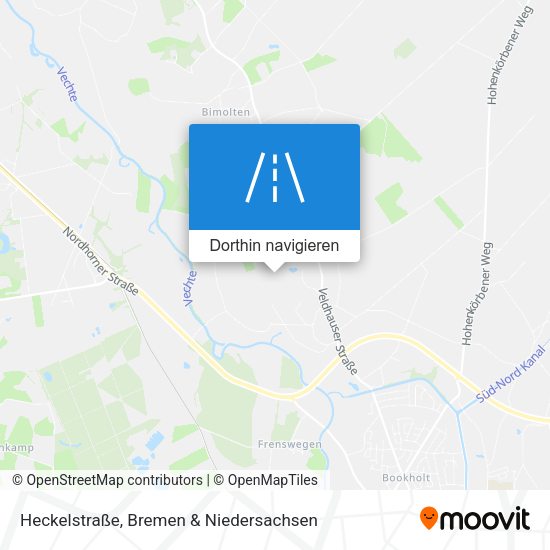 Heckelstraße Karte
