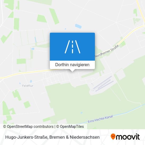 Hugo-Junkers-Straße Karte