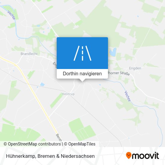 Hühnerkamp Karte
