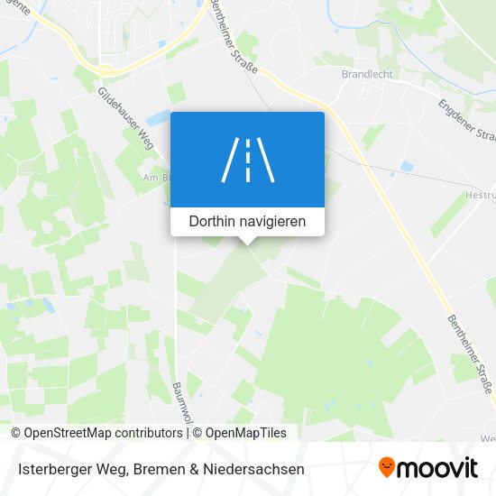 Isterberger Weg Karte
